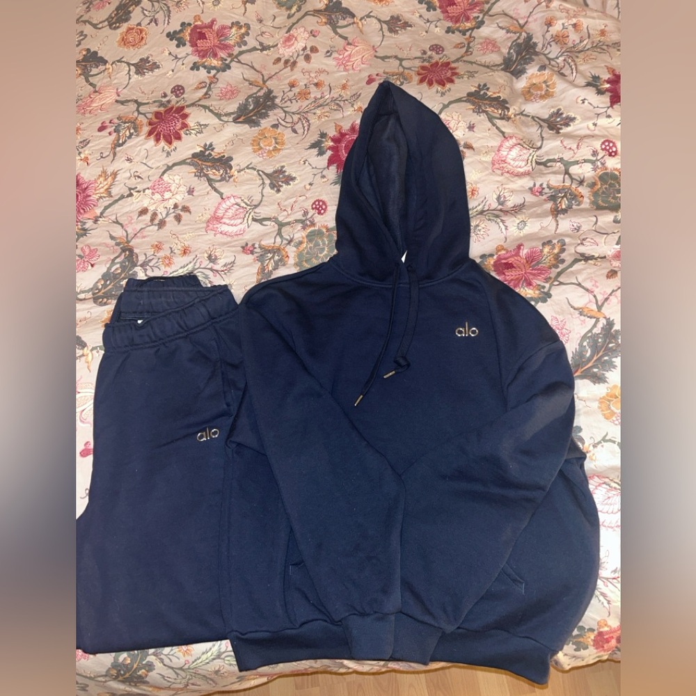 Alo allocate sweatsuit pants and hoodie SOLD TOGETHER